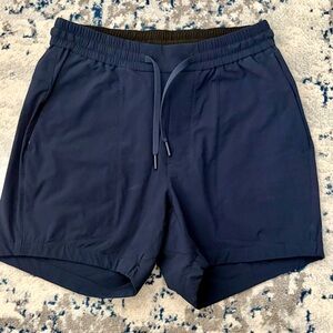Lululemon Men’s Navy Blue 5” Athletic Training Shorts